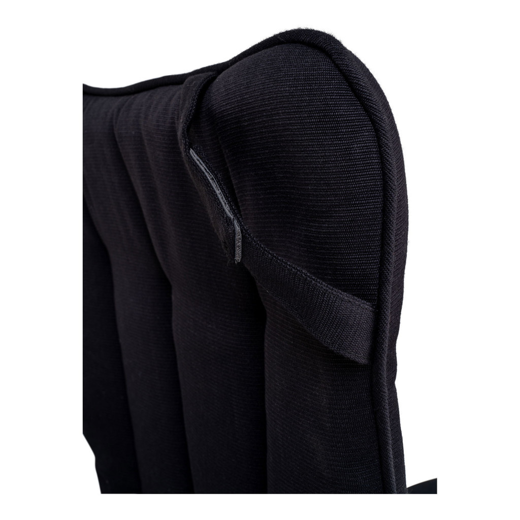 House Nordic Pernă pentru scaun Cleveland, negru, 51,5x45x5 cm [4]