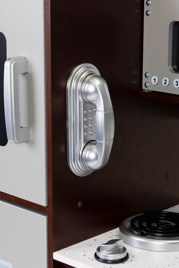 Homelux Bucătărie pentru copii din lemn cu dulapuri și frigider [5]