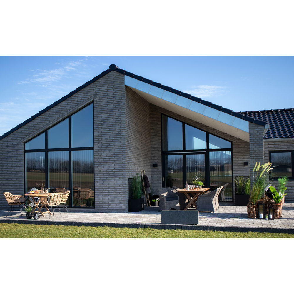 House Nordic Masă de grădină Oviedo, tec, natural 100x75 cm [6]