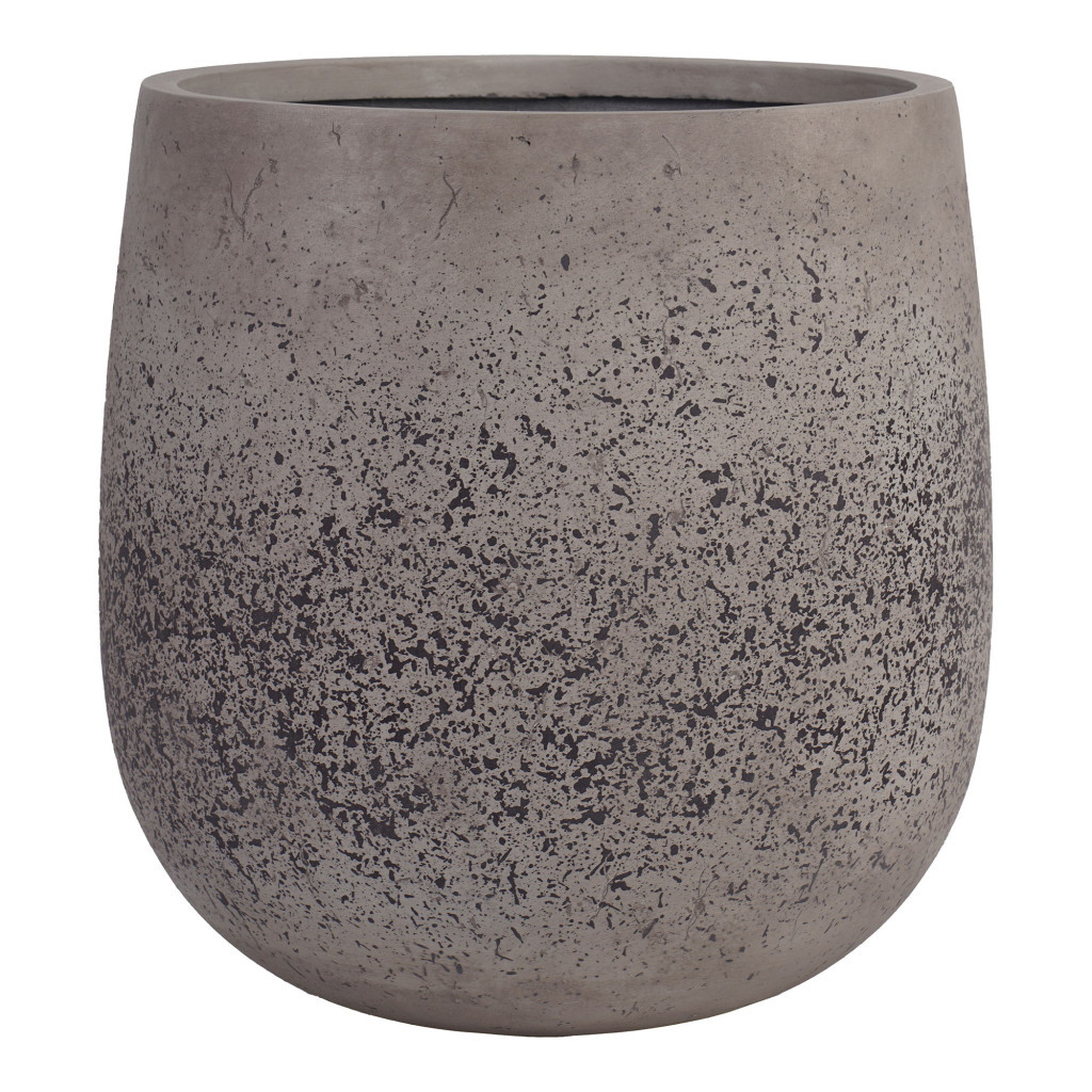 House Nordic Ghivece Sutton, fibră, gri 2pcs [3]