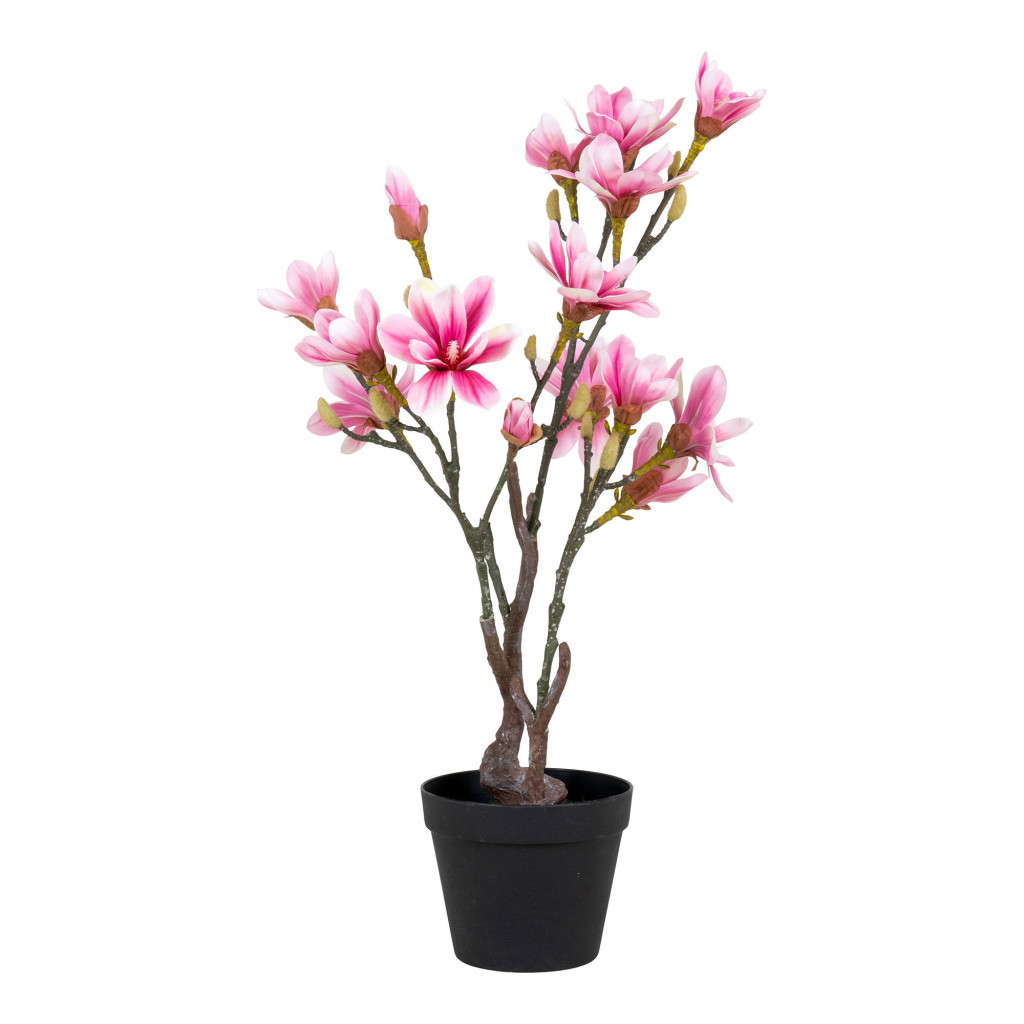 Plante artificiale - House Nordic Arbore de magnolie - plantă artificială 74 cm