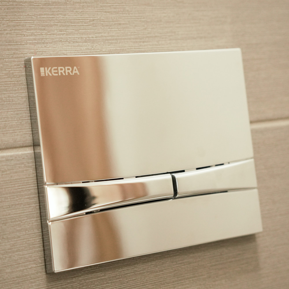 Kerra Clapă de acționare pentru WC Adriatic cromată pentru setul K-50 Slim [1]