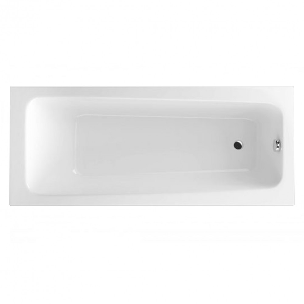 Cadă dreaptă - Wellis Cadă de baie dreaptă Lugano 170, cu picioare