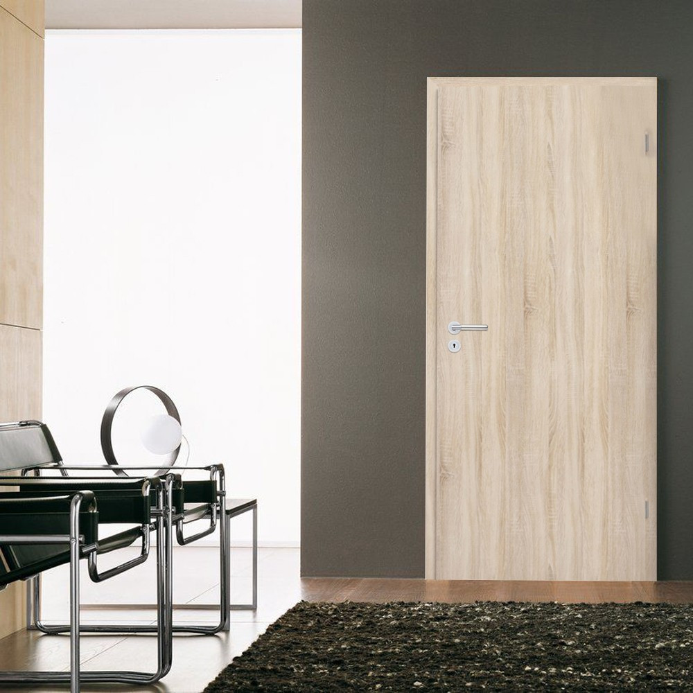 Leziter Blat de ușă NATURA_W stejar masiv Sonoma 75 dreapta, încuietoare BB [1]