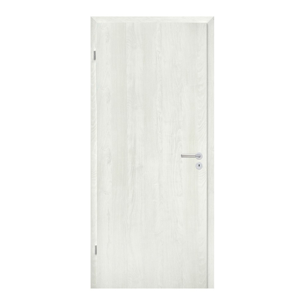 Ușă interioară - Leziter Blat de ușă decorativ CPL frasin norvegian 75 stânga BB încuietoare balama cromată