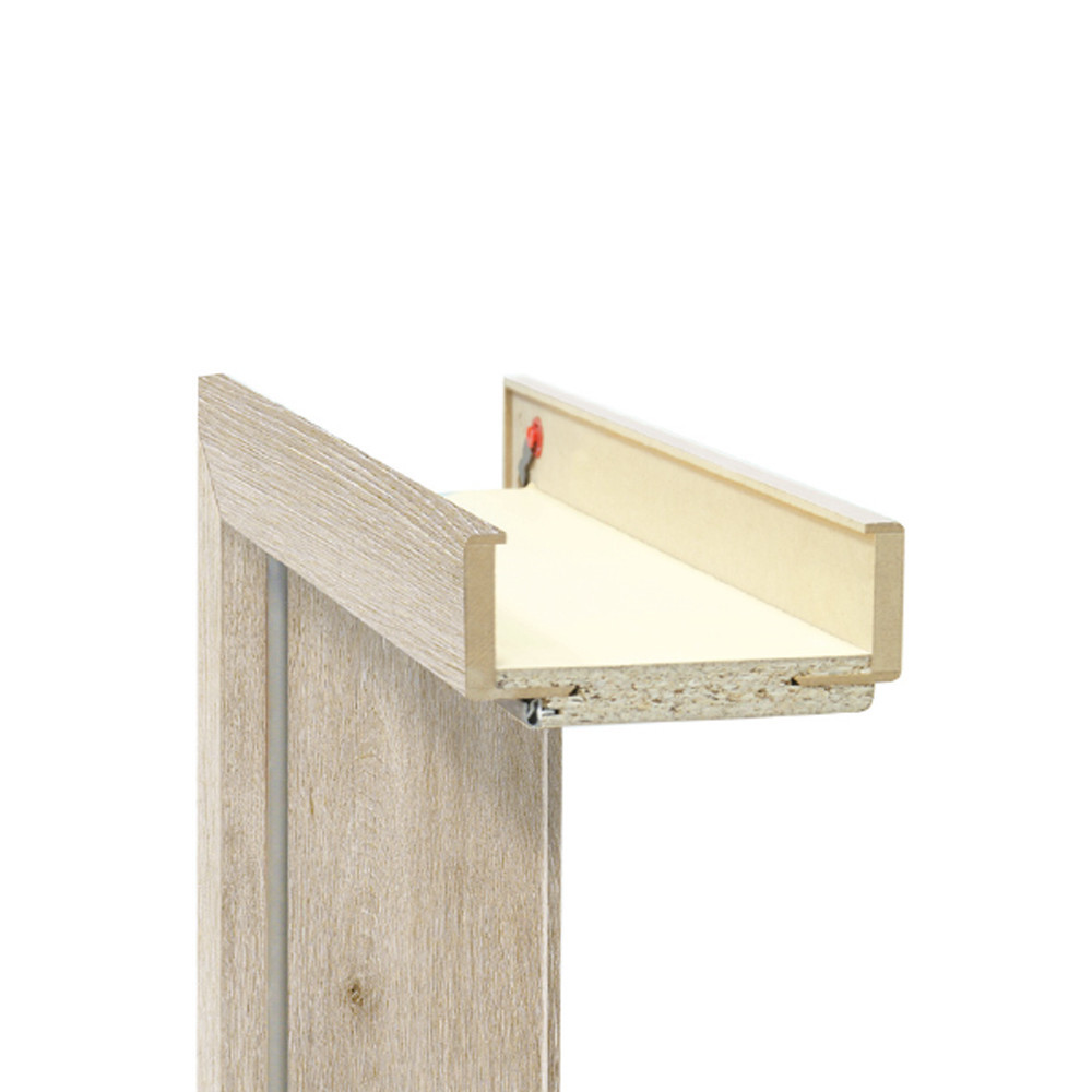 Toc ușă interioară - Leziter Toc de ușă reglabil 140-160 Stejar Sonoma 100 Stânga (complet)