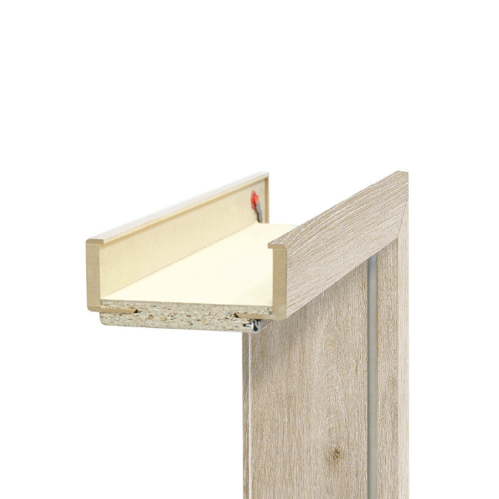 Toc ușă interioară - Leziter Toc de ușă reglabil 95-115 Stejar Sonoma 90 Dreapta (complet)