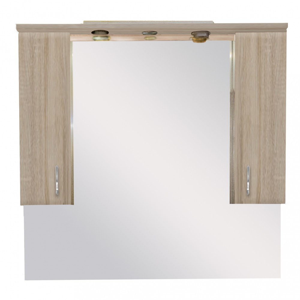 Dulap baie suspendat - Leziter Dulap suspendat Bianca Plus 105, culoare stejar sonoma