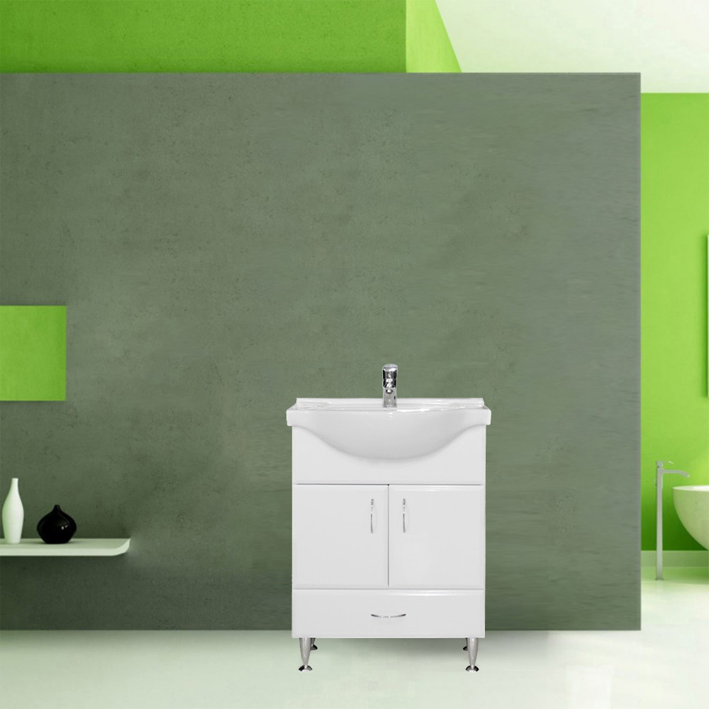 Leziter Masca chiuveta baie Bianca Plus 65 cu lavoar [2]