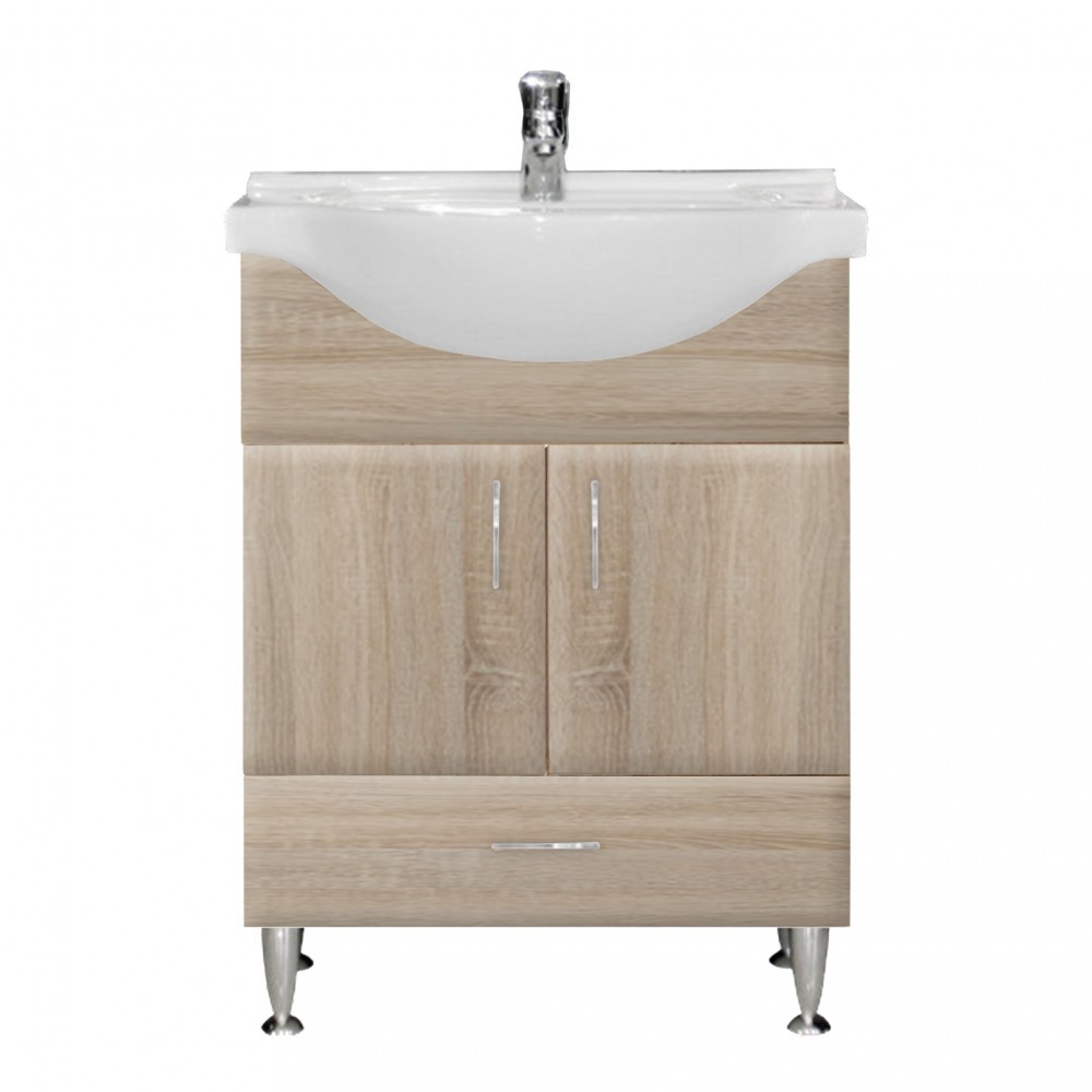 Mască lavoar - Leziter Dulap inferior Bianca Plus 65 cu lavoar