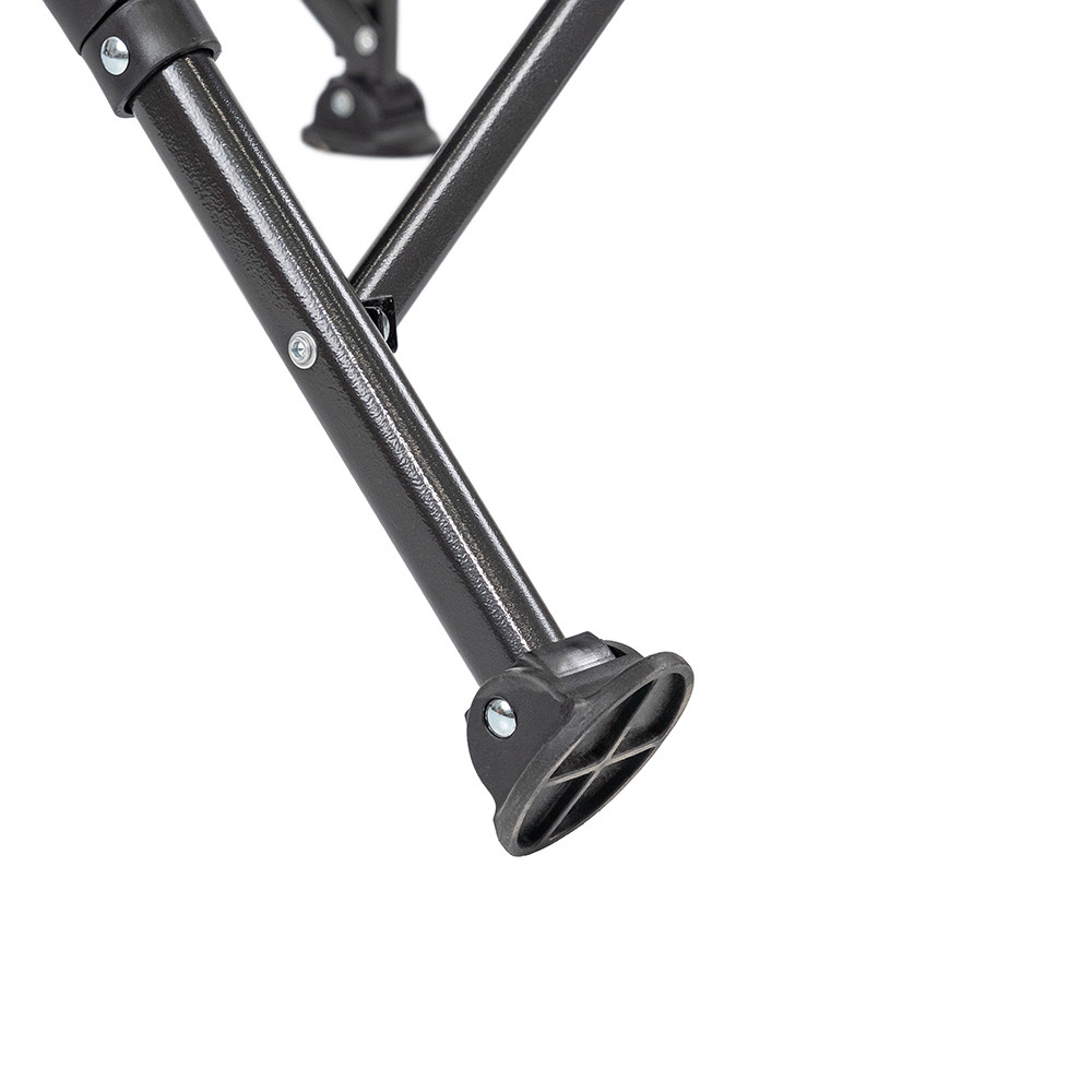 Leziter Leziter XL scaun de pescuit cu braț și suport pentru pahare negre [6]