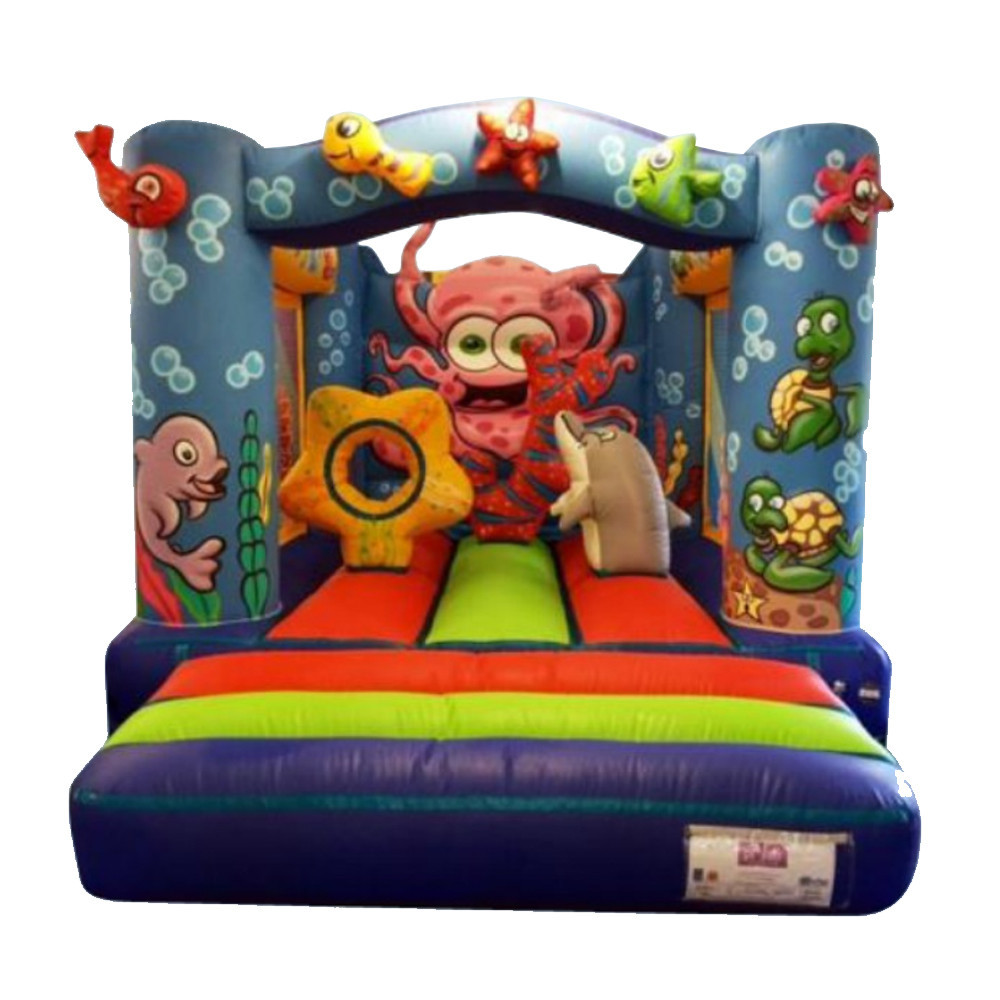 Castel gonflabil - Leziter Castel gonflabil SeaWorld 3,5x2,5x2,8m