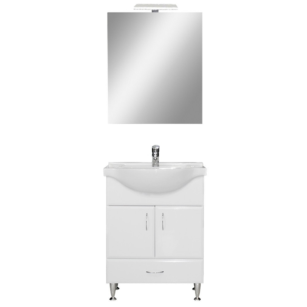 Baie - Leziter Set mobilier baie Bianca Prime 65 completă