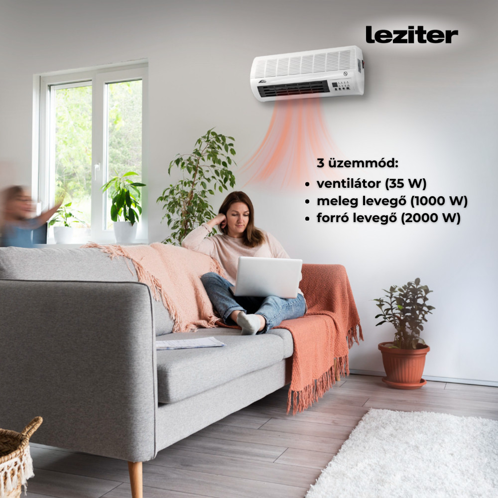 Leziter Încălzitor electric de perete Thira 1000W/2000W [5]