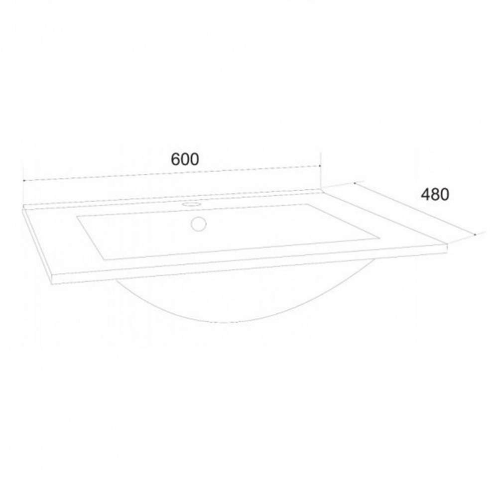 Kerra Lavoar ceramic Calpe 60 60x48 cm [1]