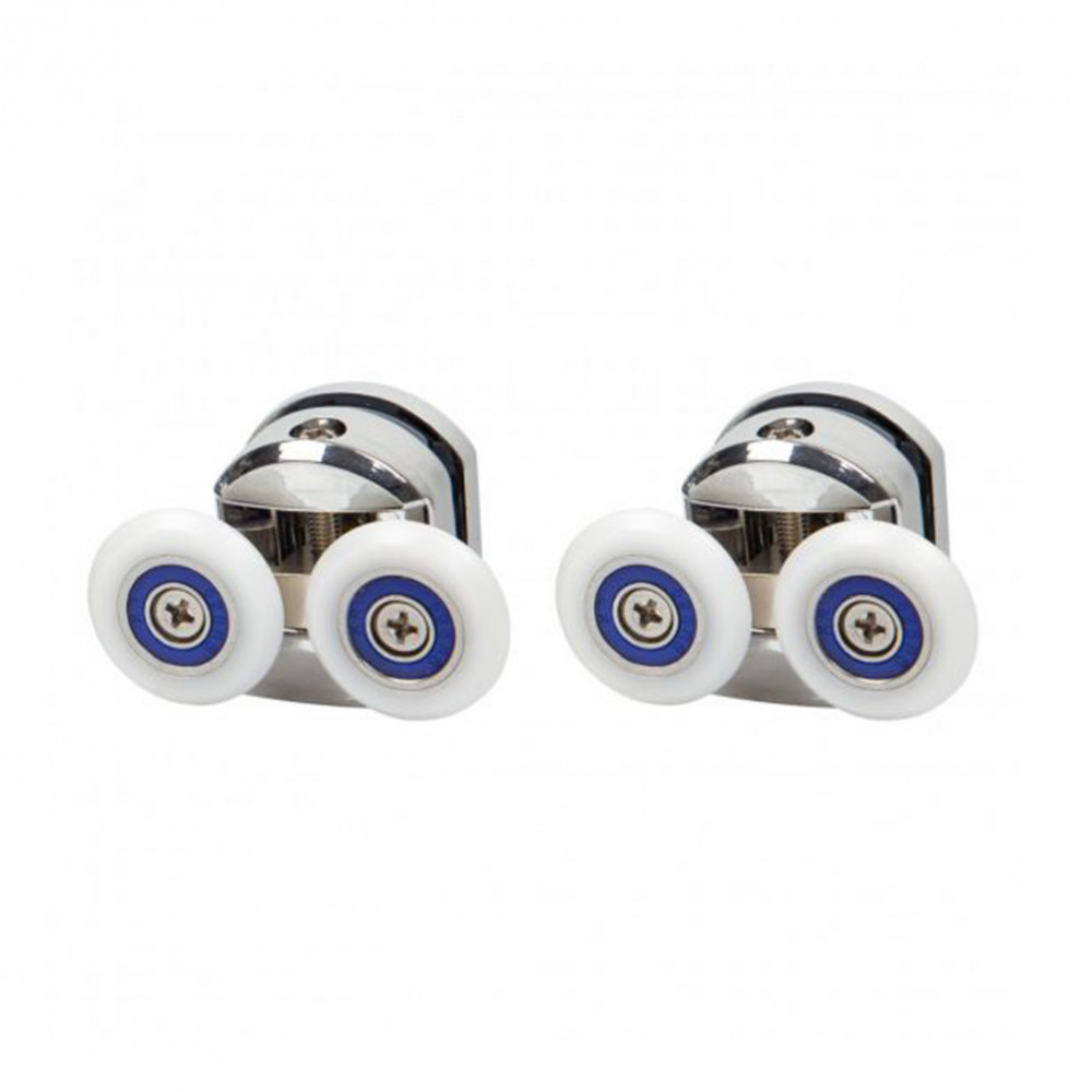 Rolă cabină de duș - Kerra Rolă dublă mare superioară pentru cabină de duș CHZ1, 2 buc., cromată