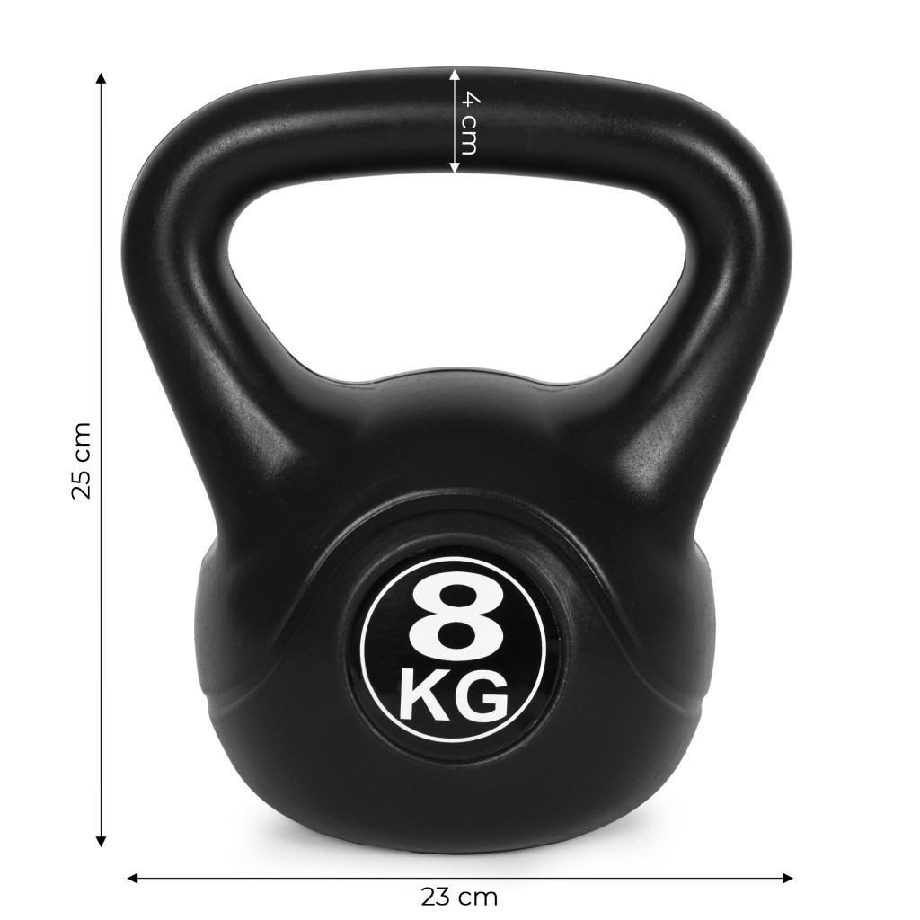 Homelux Kettlebell 8 kg negru [8]