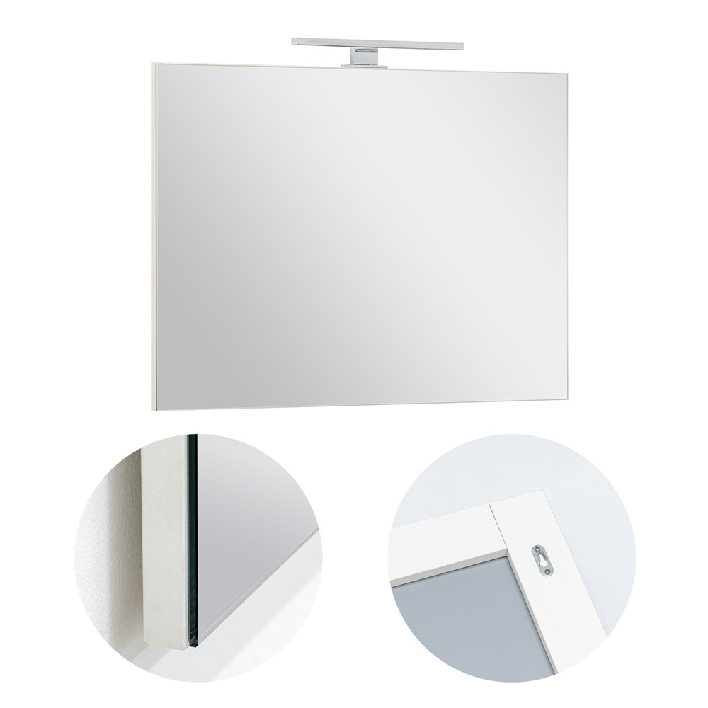 Oglindă de baie - Leziter Oglindă Cube 80