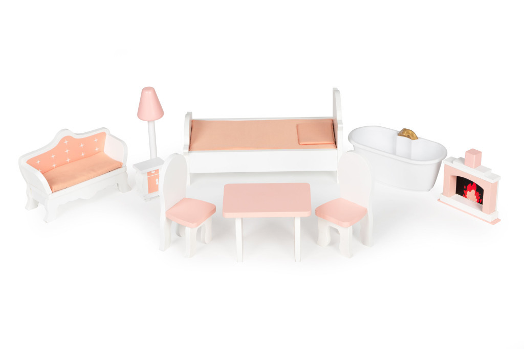 Homelux Casa de păpuși Barbie cu mobilier [9]