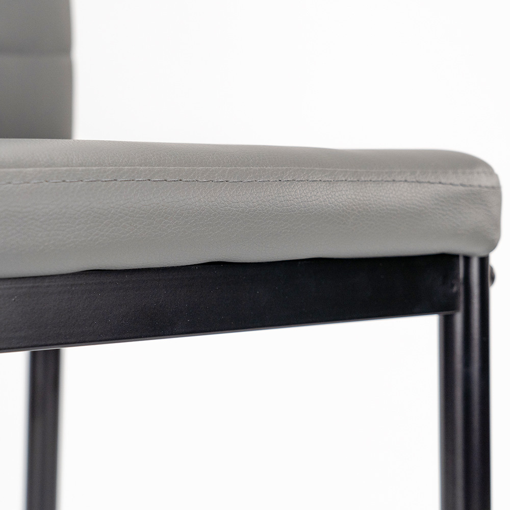 Leziter Scaun de masă Tino NOVA în gri-negru [8]