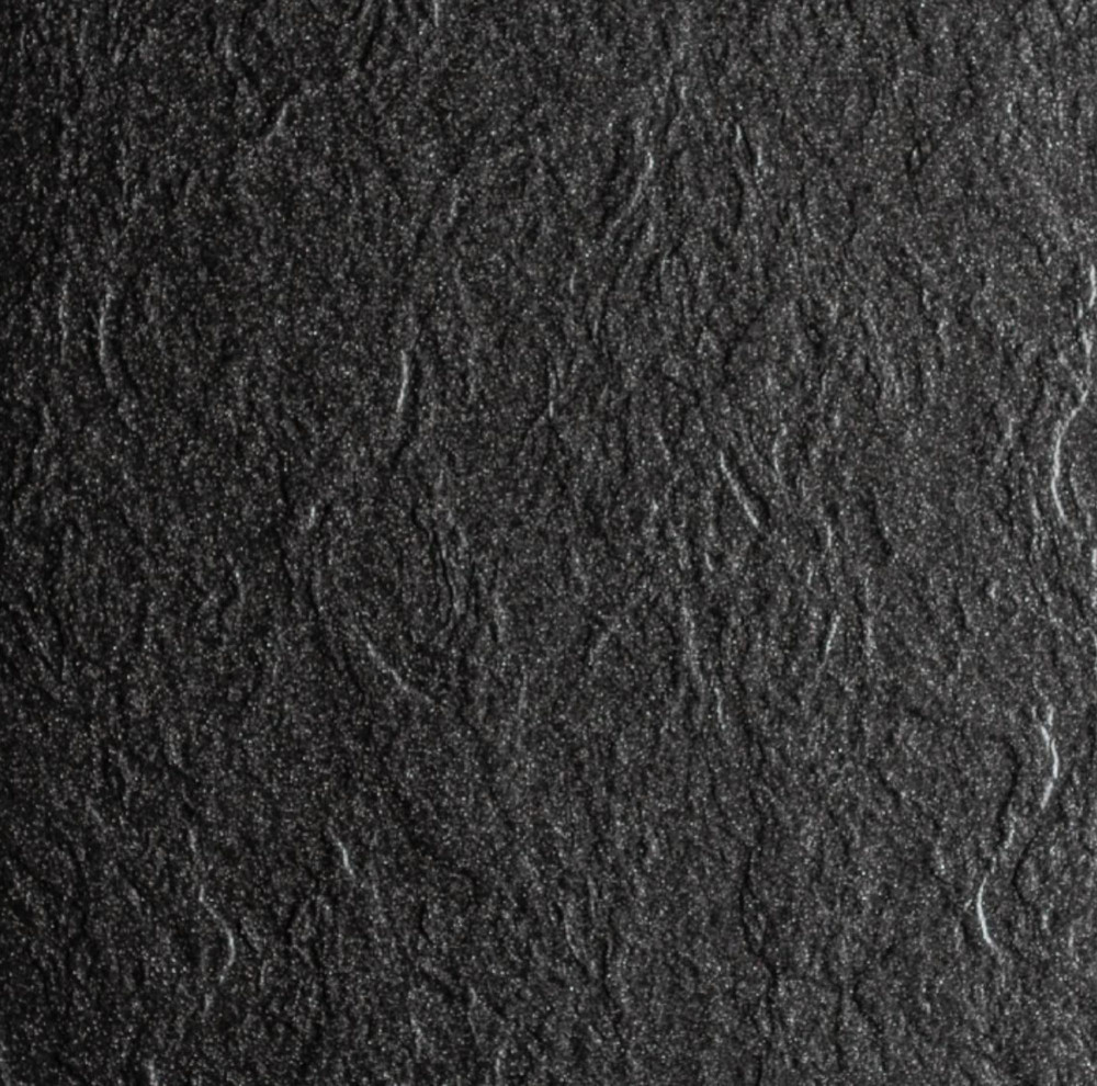 Kerra Cădiță de duș pătrată David 90 din acril negru [2]