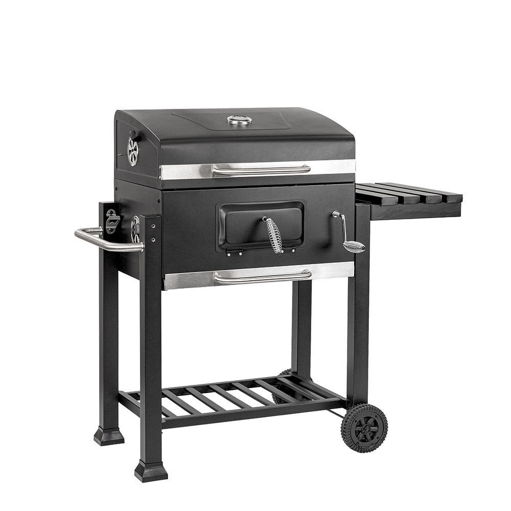 Grătar cărbune - Leziter Grătar de grădină multifuncțional cu cărbune