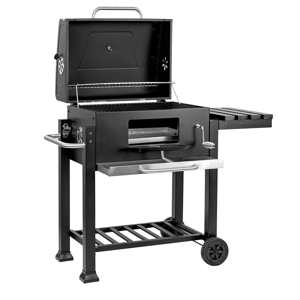 Leziter Grătar de grădină multifuncțional cu cărbune [6]