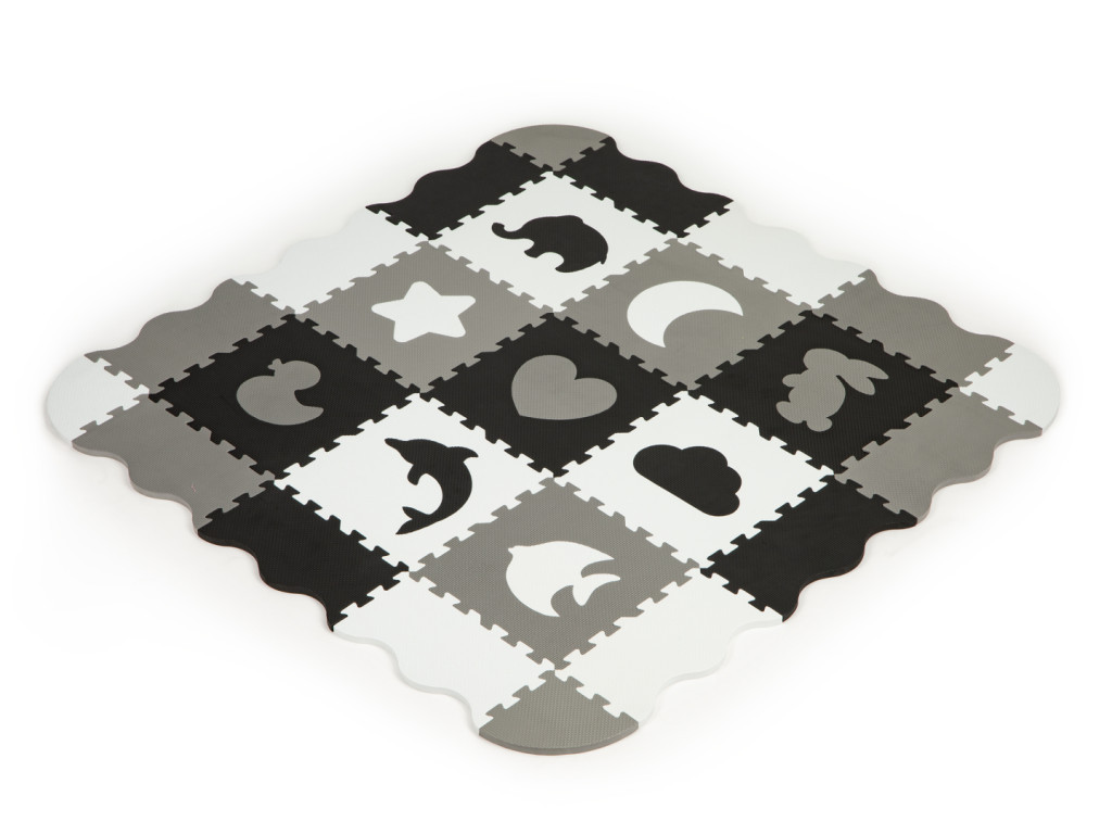 Homelux Covor puzzle din spumă cu gard 25 de piese [5]