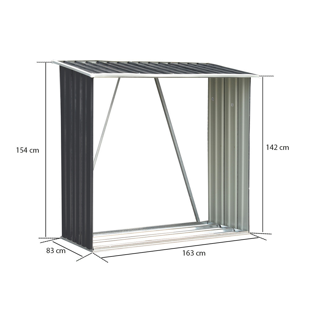 Leziter Depozitare grădină Detroit 163x83x154 cm [2]