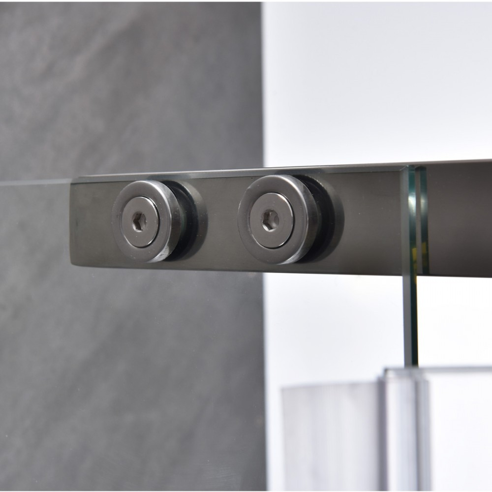 Leziter Cabină de duș asimetrică Galatro 80x100 cm fără cădiță de duș [7]