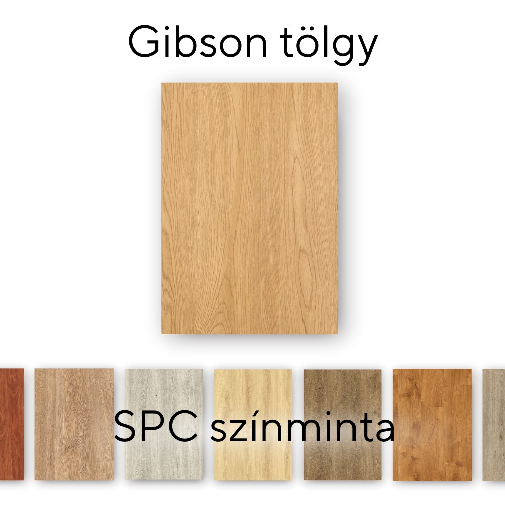 Pardoseală SPC - Leziter Pardoseală vinilică SPC Leziter Gibson Oak Mostră/Bucată