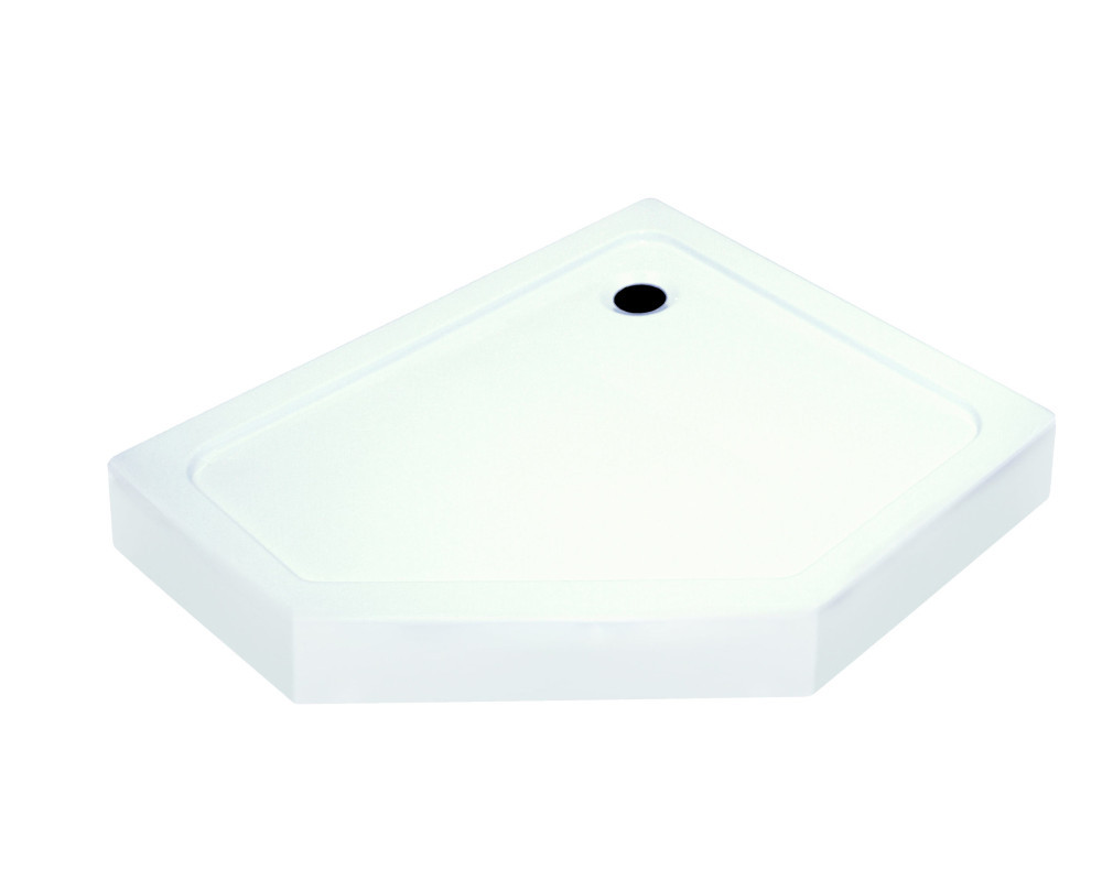 Cădiță de duș - Kerra Cădiță de duș asimetrică pătrată Glasgow, dreapta 80x100 cm