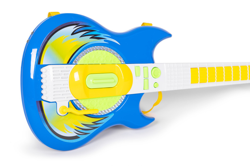 Homelux Suport microfon chitară electrică pentru copii mp3 Albastru [6]