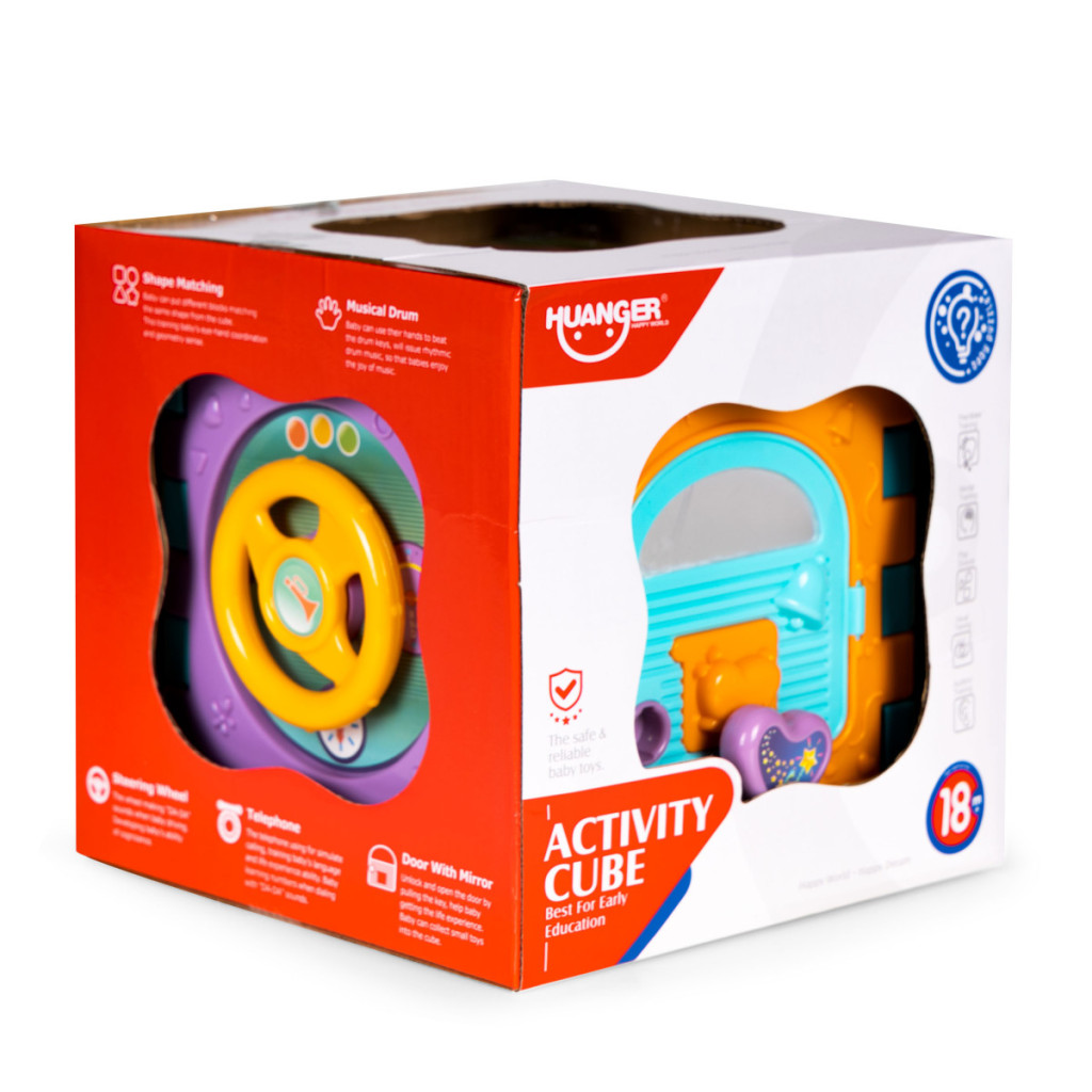 Homelux Agitator muzical 6 în 1 în formă de cub de matematică [6]