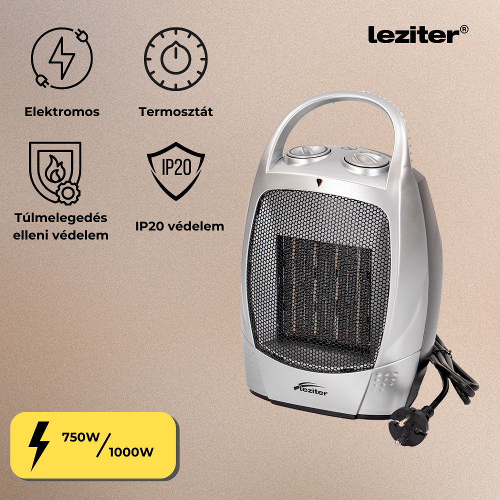 Leziter Încălzitor electric ceramic Loa 750W/1500W [5]