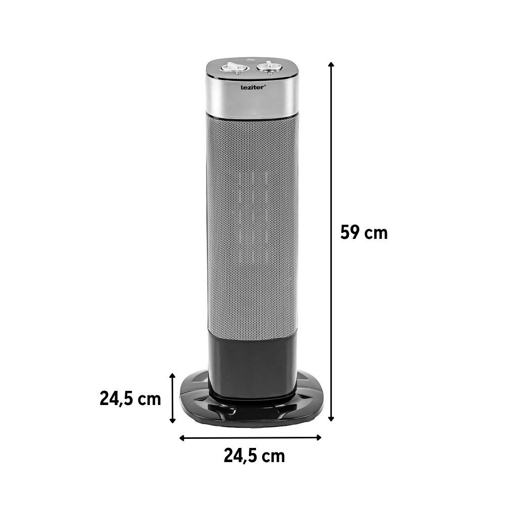 Leziter Ventilator coloană cu încălzire electrică Therma 1100W / 2000W [2]