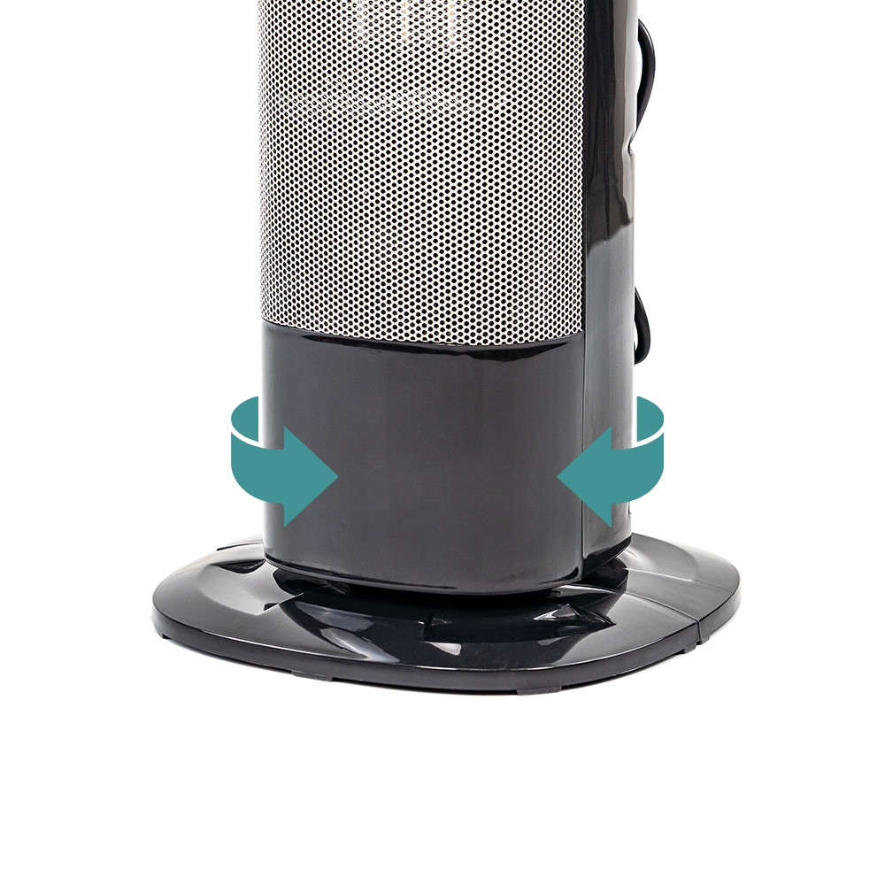 Leziter Ventilator coloană cu încălzire electrică Therma 1100W / 2000W [3]