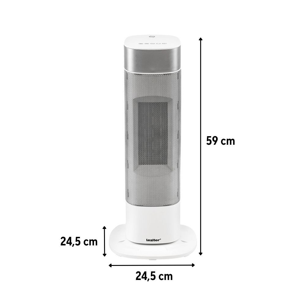 Leziter Ventilator coloană cu încălzire electrică Alizee 1000W / 2000W [5]