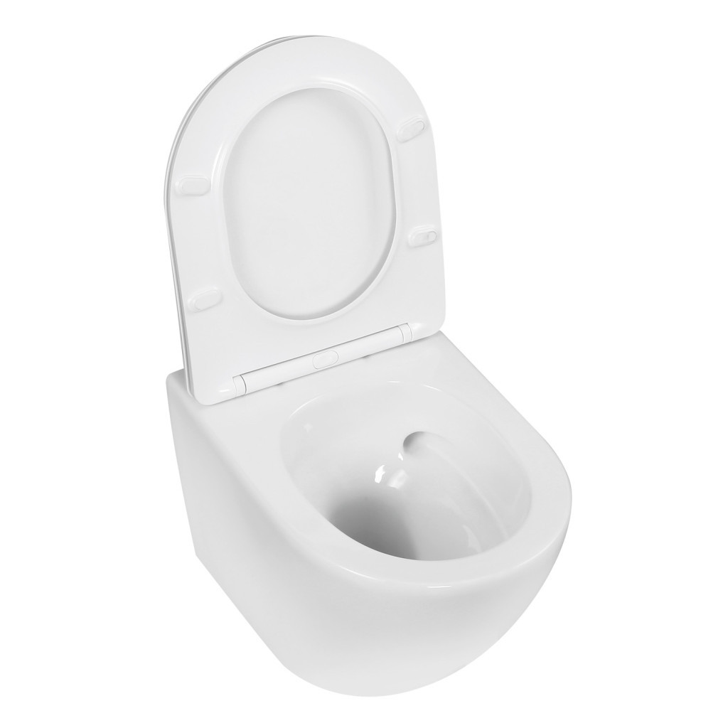 Kerra Toaletă Kasos fără ramă, montată pe perete [2]