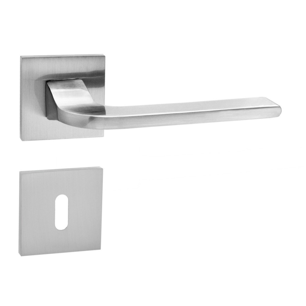 Mâner ușă - Leziter Buton pătrat MATT-CROWN BB