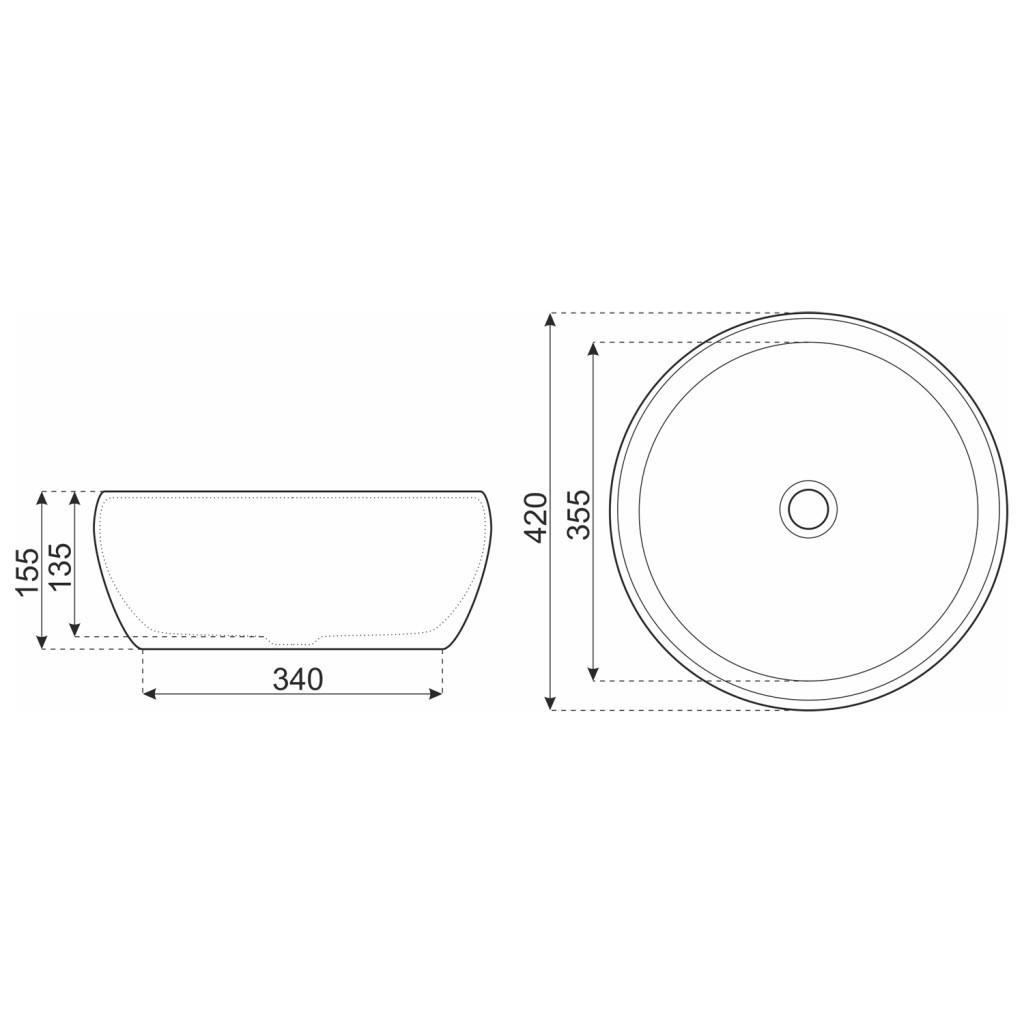 Kerra KR-124 chiuvetă cu design ceramic [1]