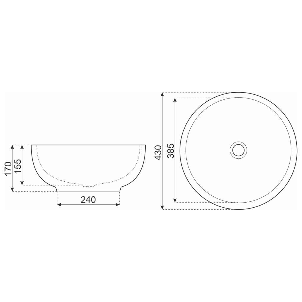 Kerra KR-140 chiuvetă cu design ceramic [1]