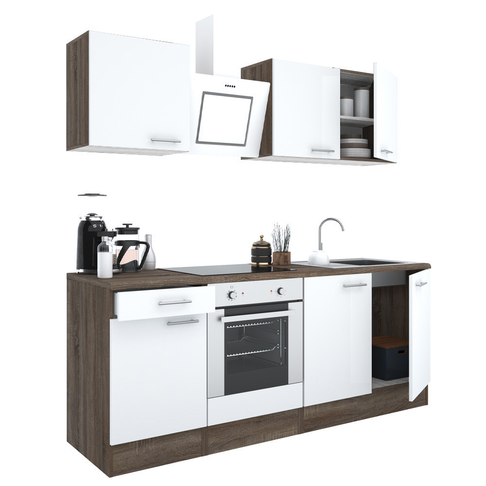 Mobilier bucătărie - Leziter Mobilier de bucătărie Yorki 210, design cuptor inferior