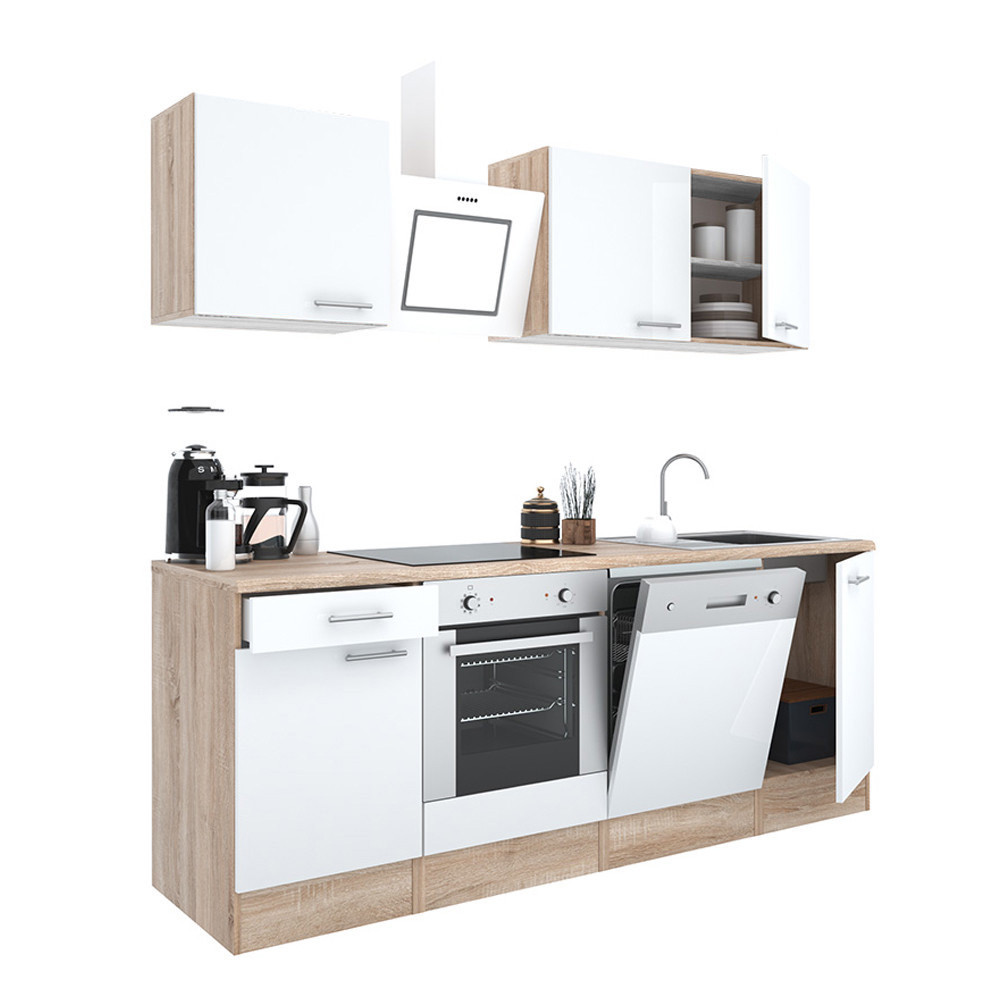 Mobilier bucătărie - Leziter Mobilă de bucătărie Yorki 220 cu design de cuptor inferior