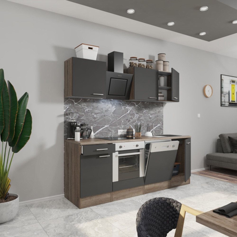 Leziter Mobilier de bucătărie Yorki 220, design cuptor inferior [3]