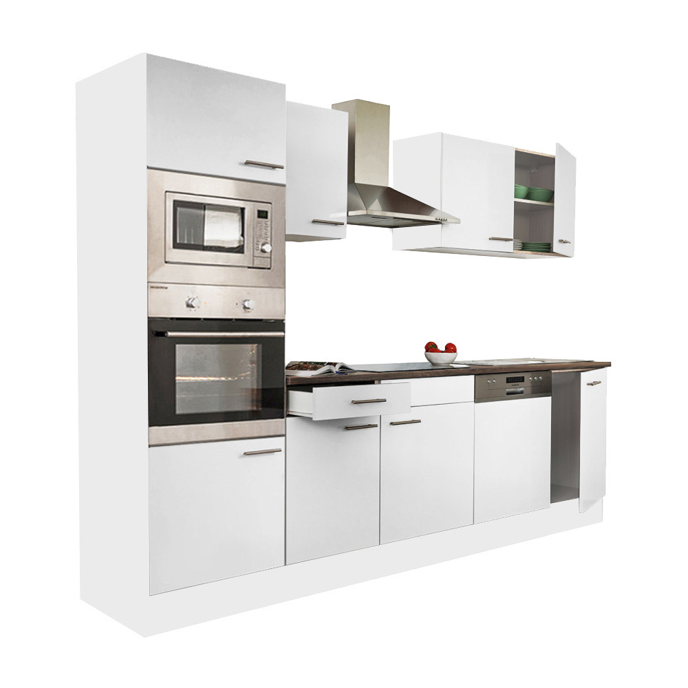 Mobilier bucătărie - Leziter Mobilier de bucătărie Yorki 280 cu cuptor și cuptor cu microunde