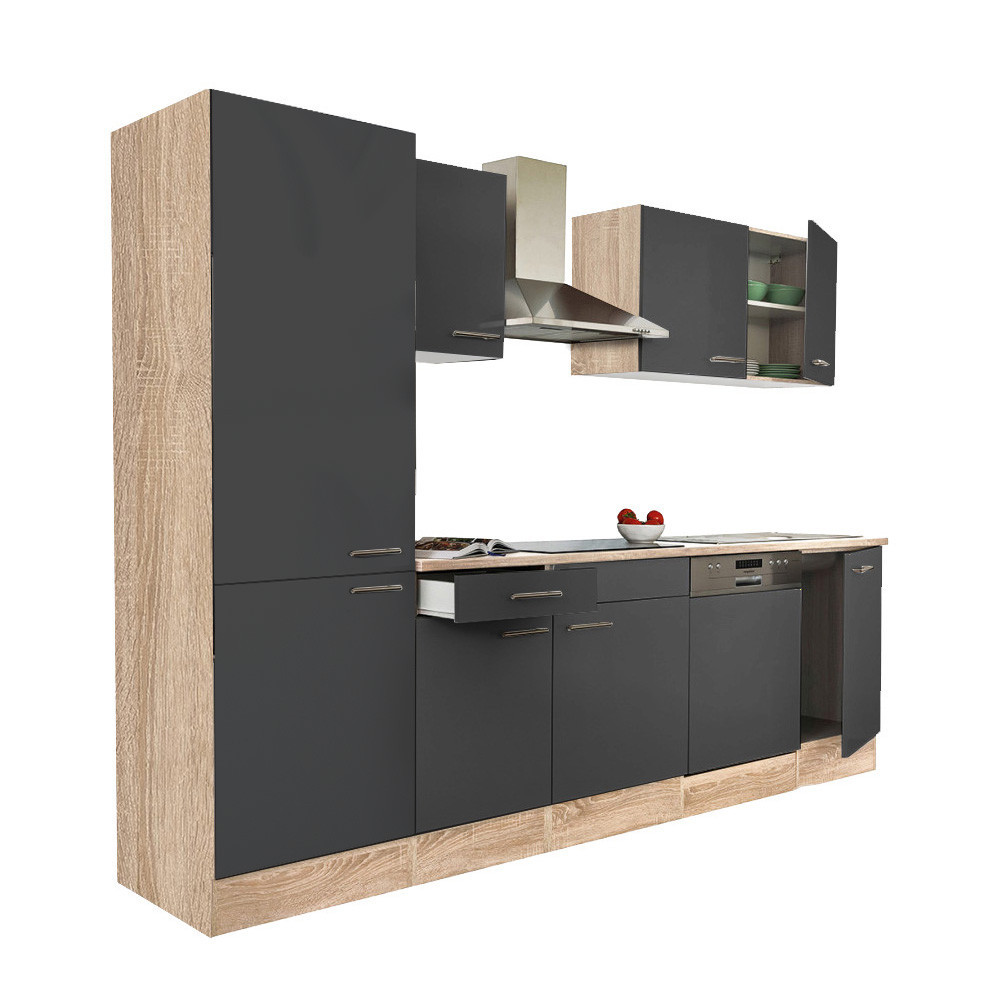Mobilier bucătărie - Leziter Mobilier de bucătărie Yorki 280 cu rafturi