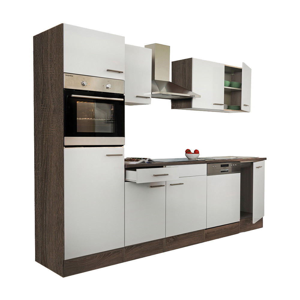 Leziter Mobilier de bucătărie Yorki 280 cu cuptor și cuptor cu microunde [1]