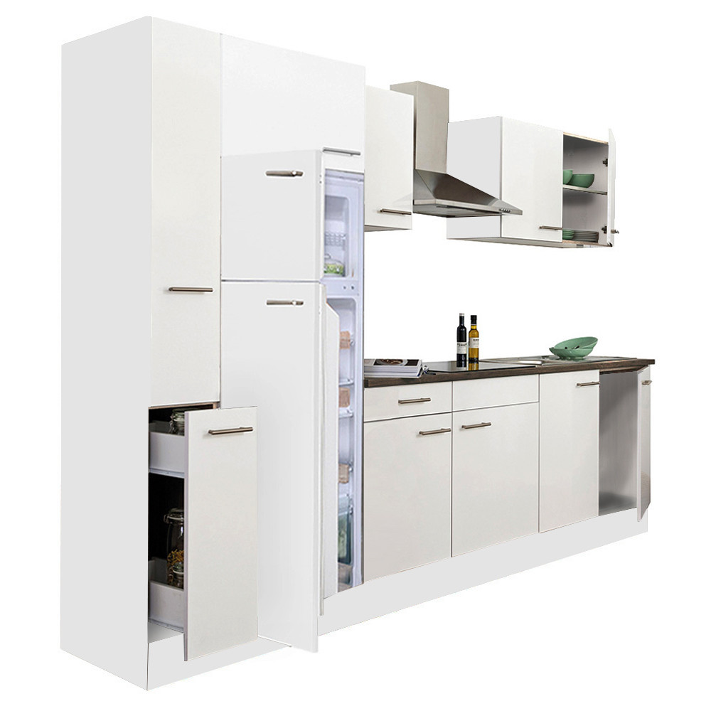 Mobilier bucătărie - Leziter Mobilier de bucătărie Yorki 300 cu frigider cu congelator superior