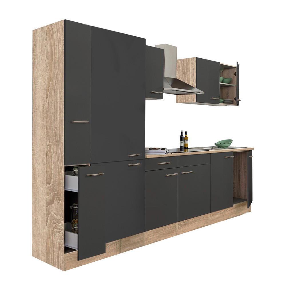 Mobilier bucătărie - Leziter Mobilier de bucătărie Yorki 300 cu rafturi